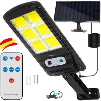 Farola solar 120 LED COB