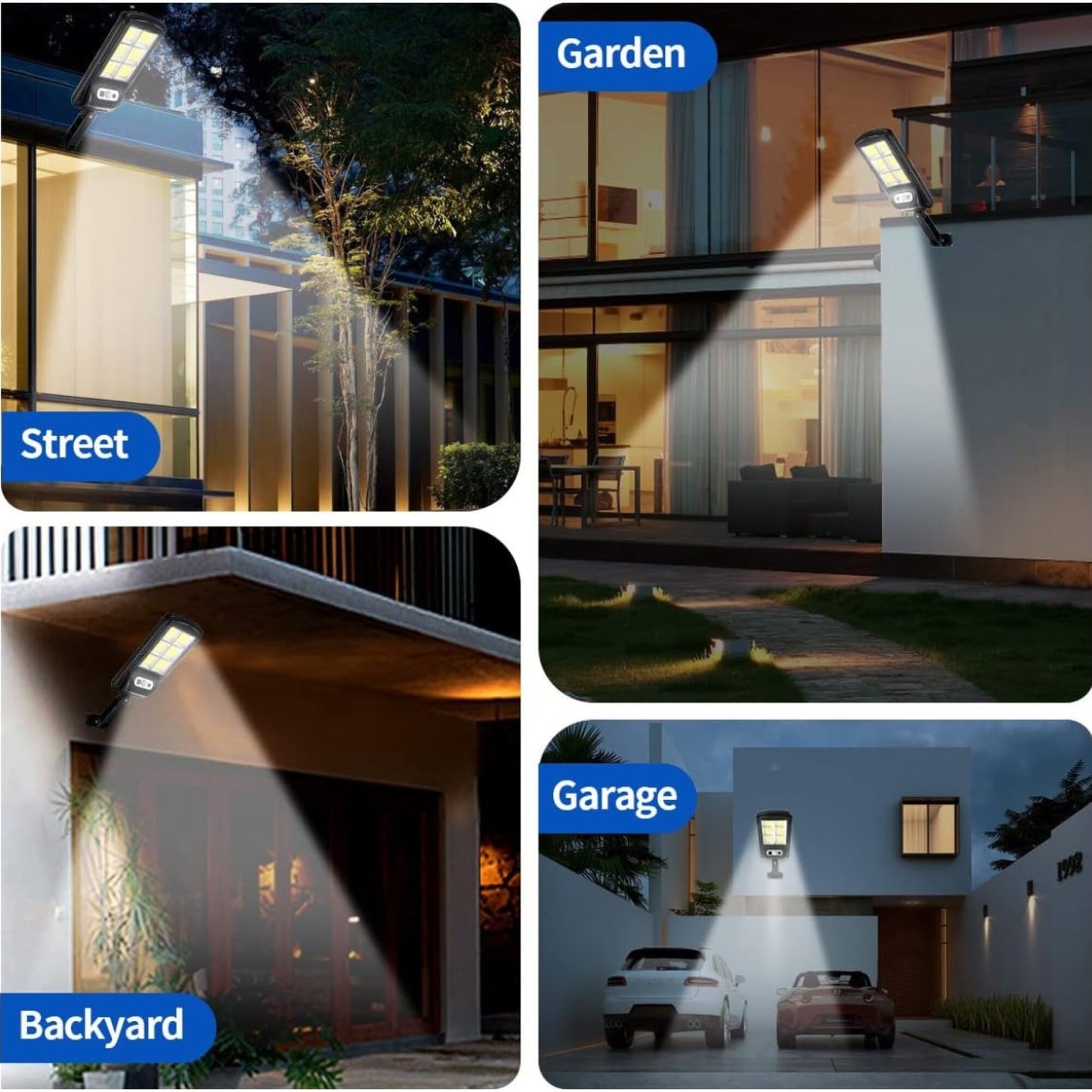 Farola solar 120 LED COB