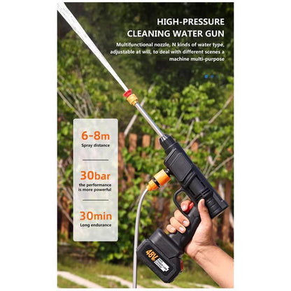 Pistola Alta Presión Profesional Portátil - ¡DOBLE BATERÍA!