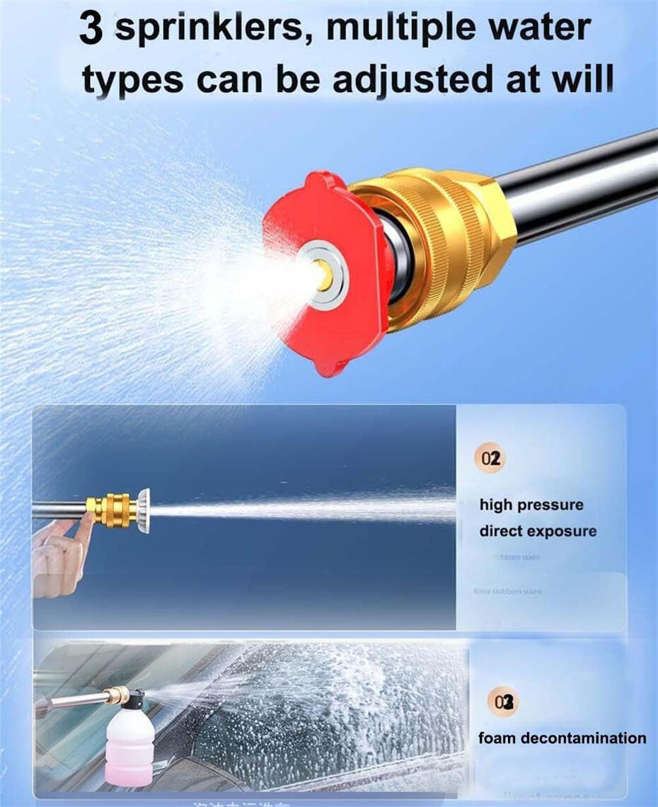 Pistola Alta Presión Profesional Portátil - ¡DOBLE BATERÍA!